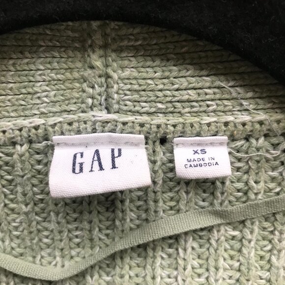 Gap Cardigan Button Up Sweater | Women's | Sage Mint Green | XS/S - Picture 4 of 6